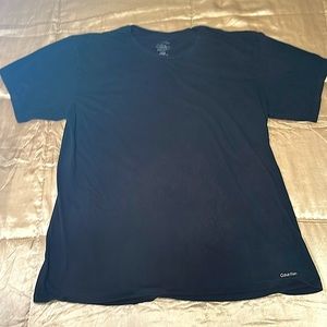 CALVIN KLEIN Men’s Black XL Casual T-Shirt SOFT